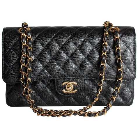 chanel 2.55 caviar black & gold bag|The Ultimate Guide to the Chanel 2.55 Reissue Flap.